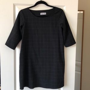 American Apparel Black Shift Dress